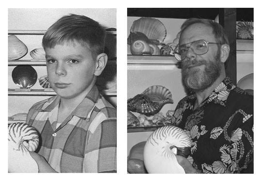 shell collector 50 years apart